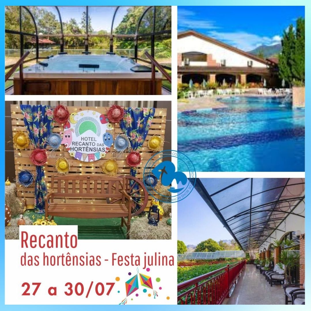 Festa julina 2026 - Hotel Recanto das Hortênsias