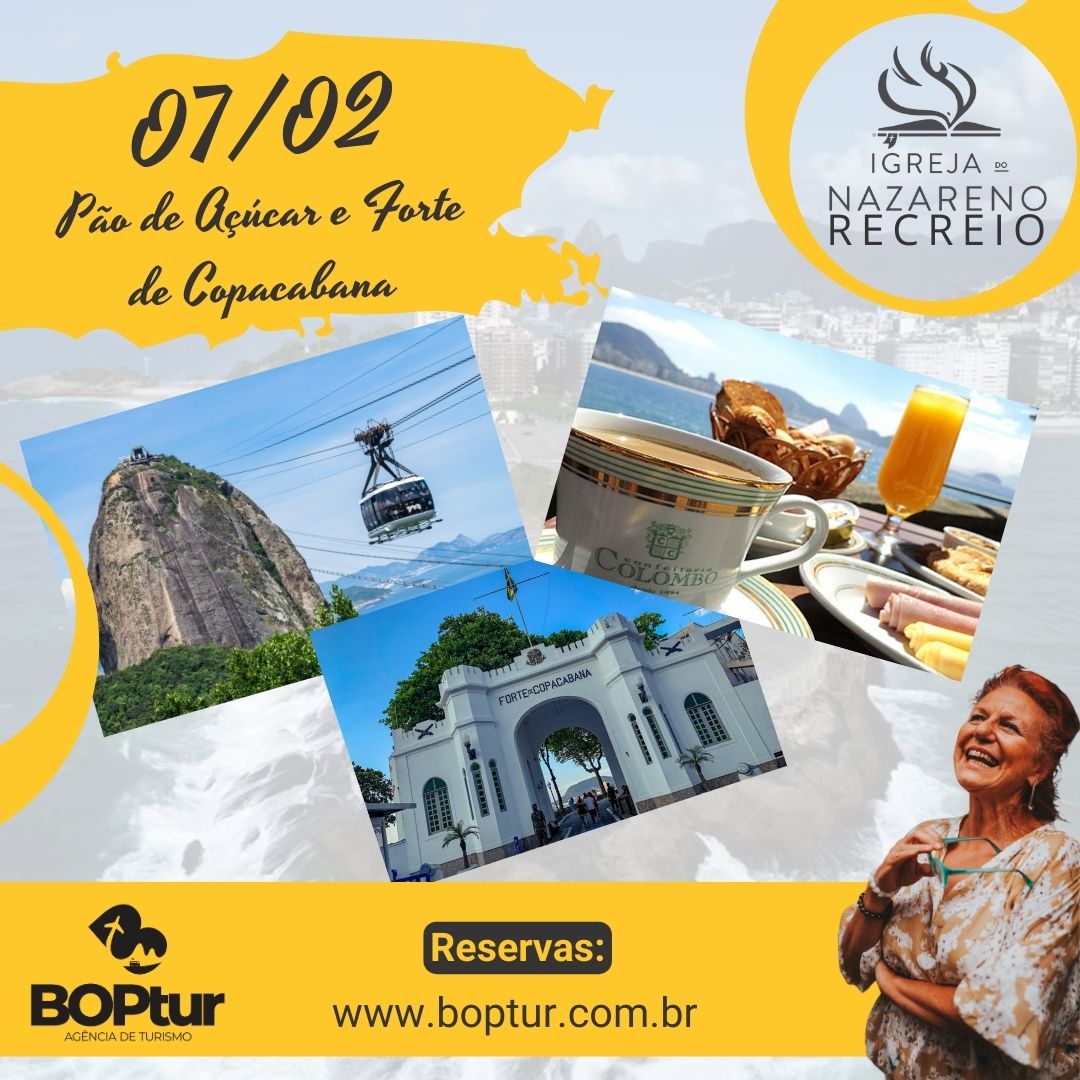 Pão de Açúcar e Forte de Copacabana