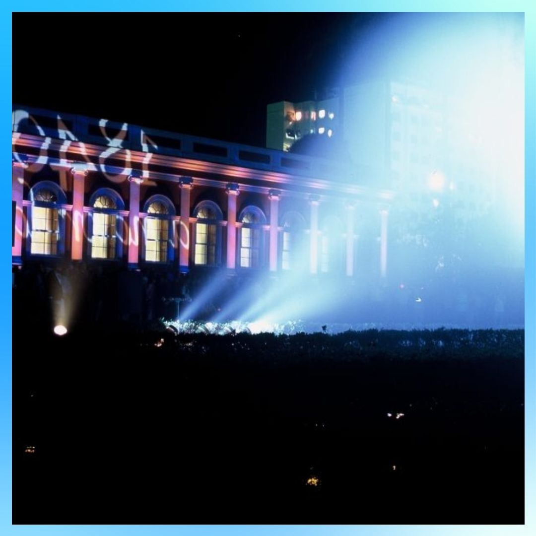 Uma noite imperial!  Espetáculo Som e luz