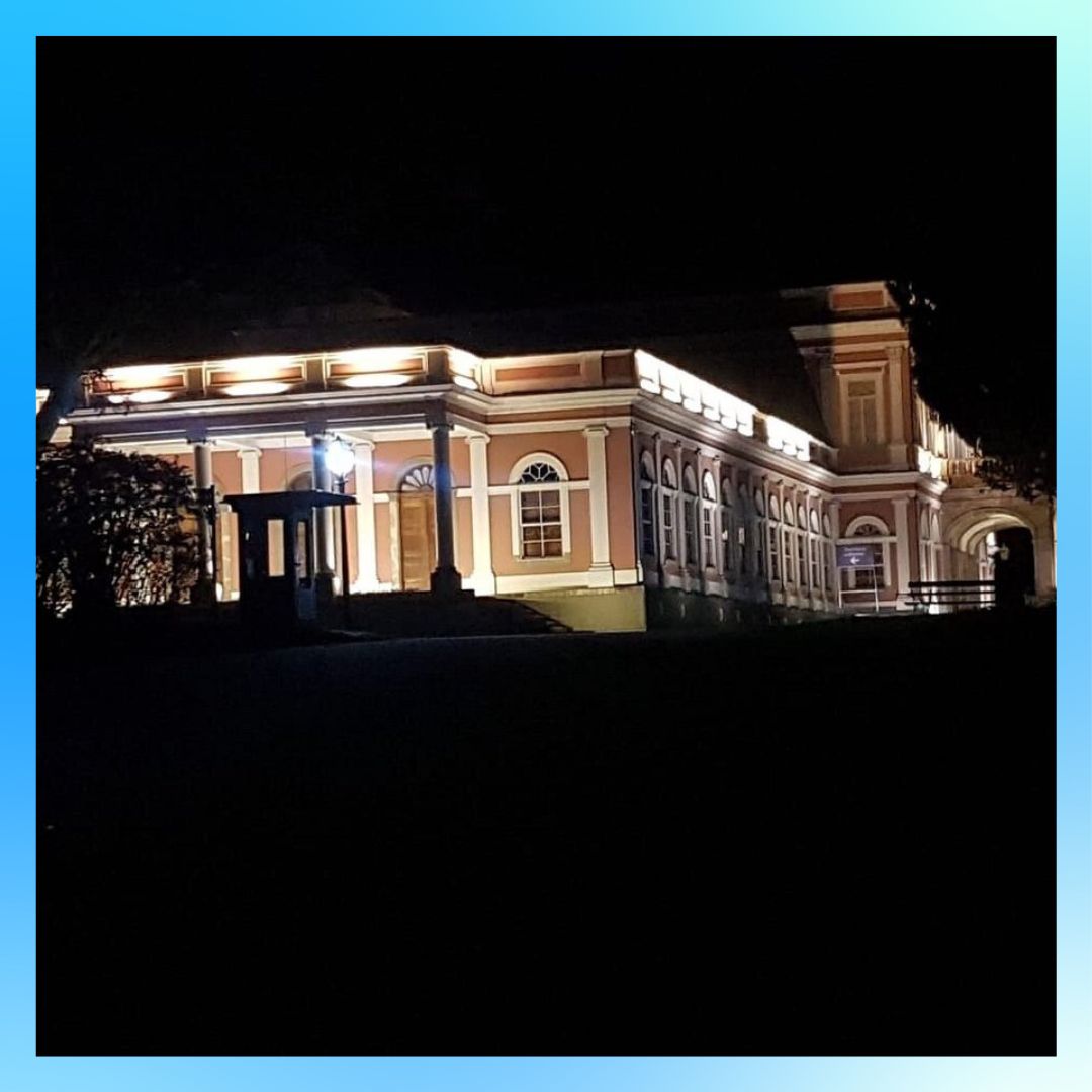 Uma noite imperial!  Espetáculo Som e luz